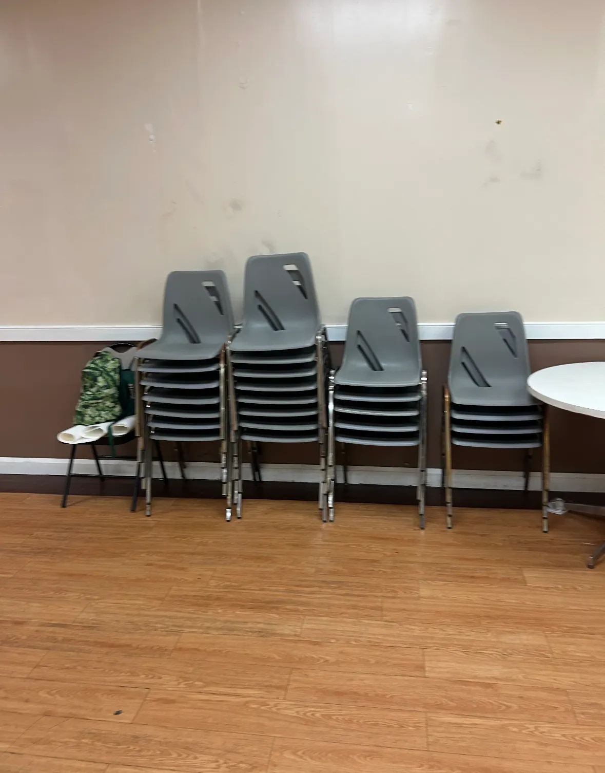 Photo of party hall chairs